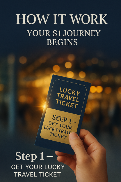 🌍 Limited 3-Day Draw — Unlock Your Journey.